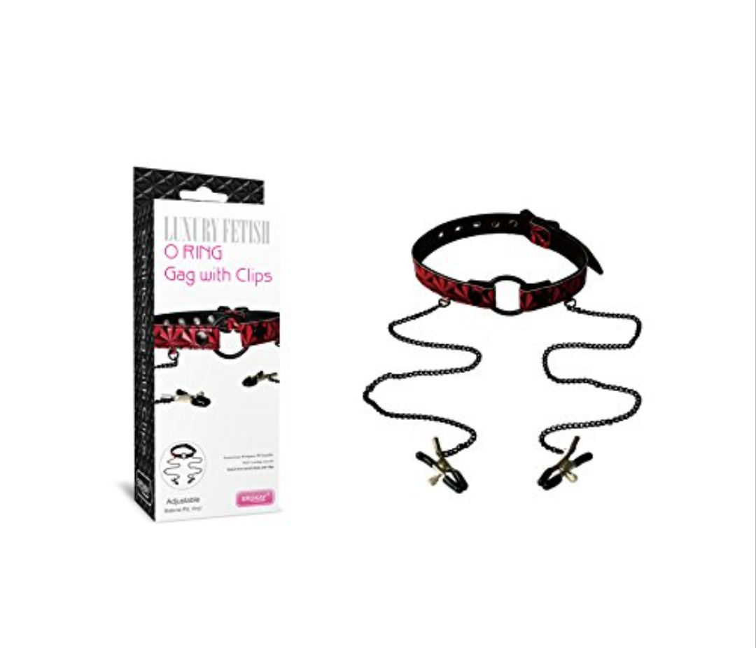 O RING GAG \CLIPS