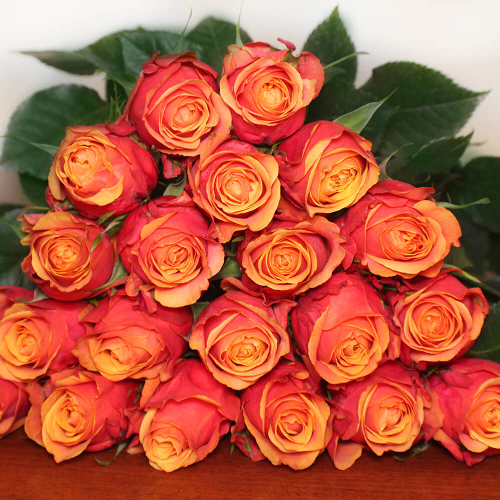 Cherry Brandy Roses Bouquet