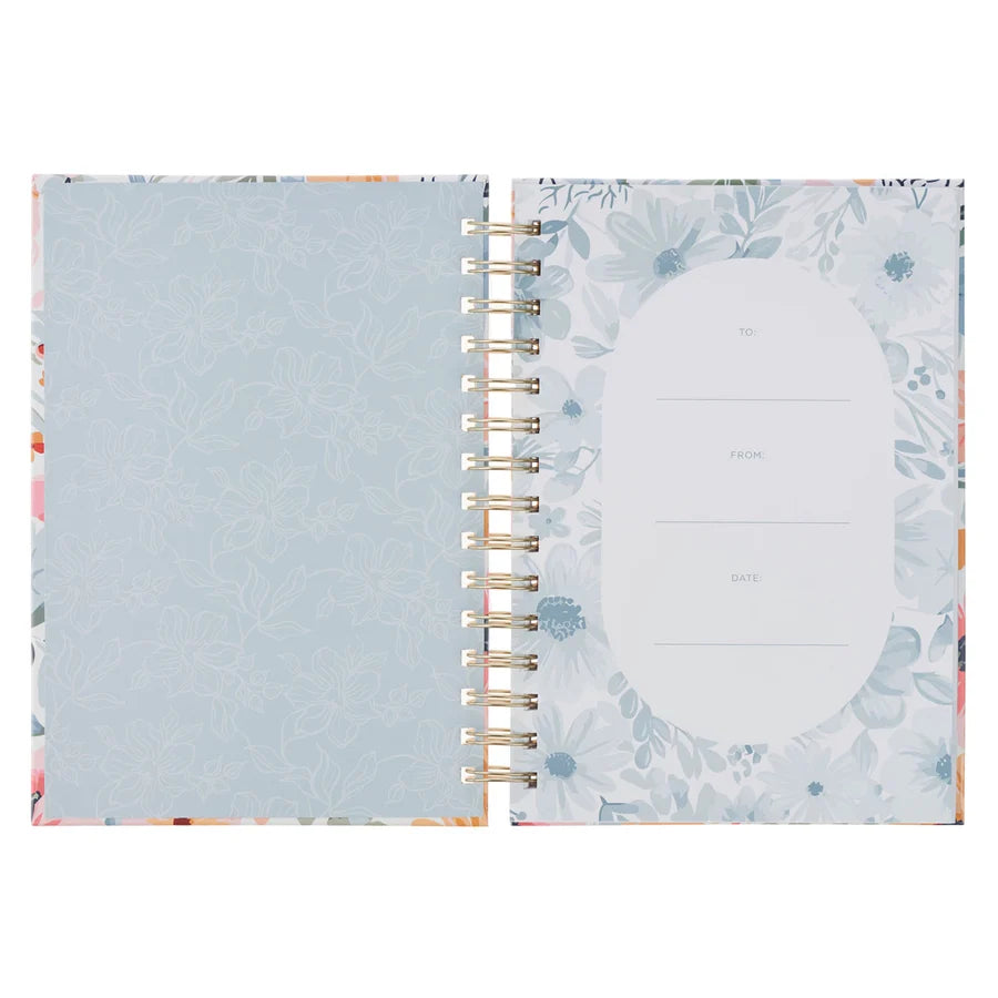 Teachers Plant Seeds Coral Garden Spiral Journal