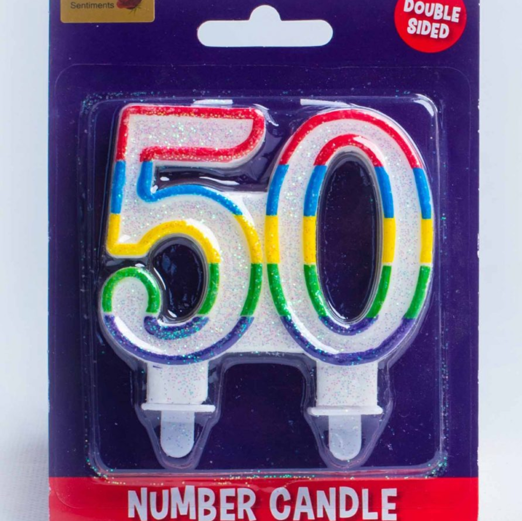 NUMBER CANDLE