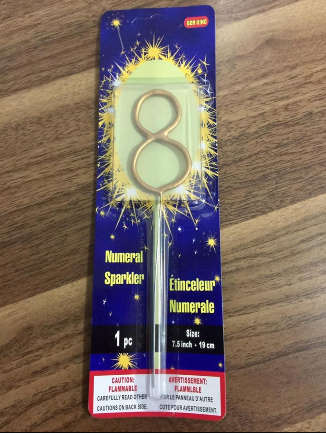 NUMERAL SPARKLERS