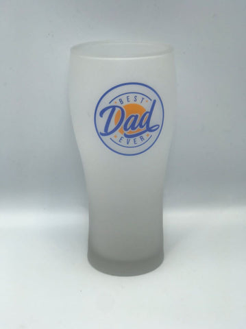 Best Dad Ever glass tumbler