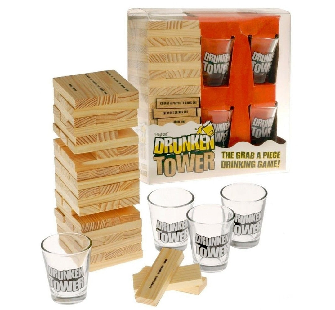 DRUNKEN TOWER DRINKING GAME