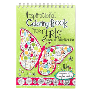 GIRLS CHRISTIAN COLOURING BOOK