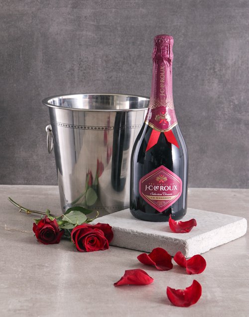 Red Roses and Romance Combo