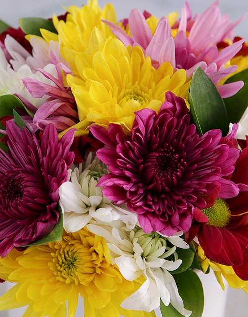 Thank you Spray in White Vase