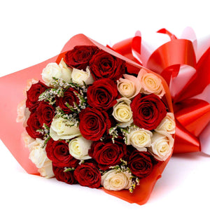 Queen of Hearts Rose Bouquet