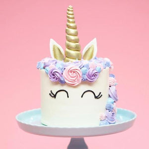 Unicorn Themed Birthday Cake